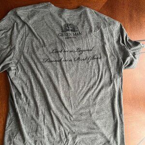 Green Man Legendary Ales T-Shirt – Asheville, North Carolina. Extra Large.